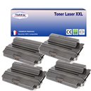 T3AZUR - Lot de 4 Toners compatibles Samsung SCX5530X (SCX-D5530B/SCX-D5530A)