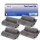T3AZUR - Lot de 4 Toners compatibles Samsung SCX5530X (SCX-D5530B/SCX-D5530A)