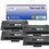 T3AZUR - Lot de 4 Toners génériques Samsung SCX4200 (SCX-D4200A/SV183A) 