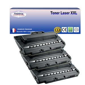 T3AZUR - Lot de 3 Toners génériques  Samsung SCX4720 (SCX-4720D5)