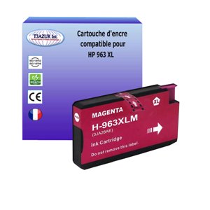 T3AZUR -Cartouche compatible HP 963XL (3JA28AE/3JA24AE) - Magenta