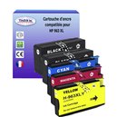 T3AZUR - Lot de 5 Cartouches compatibles HP 963XL