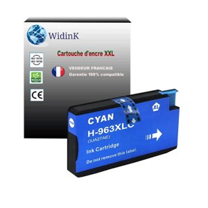 Cartouche compatible avec HP 963XL pour HP OfficeJet Pro 9010, 9010e Cyan