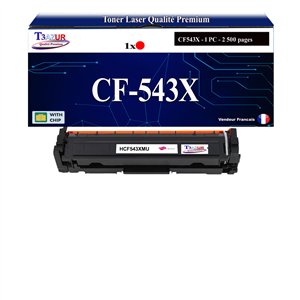 T3AZUR - Toner générique HP CF543A (203A) Magenta