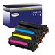 Lot de 4 Toners Lasers compatibles pour imprimante HP Color LaserJet Pro MFP M280nw - T3AZUR