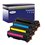 Lot de 4 Toners Lasers compatibles pour imprimante HP Color LaserJet Pro MFP M280nw - T3AZUR