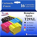 Lot de 10 Cartouches Compatibles pour Epson XP452, XP455 - T3AZUR