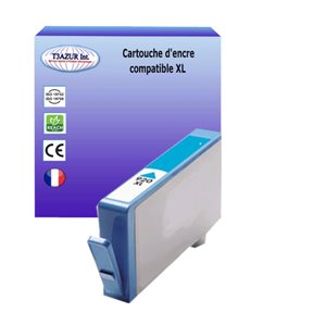 T3AZUR - Cartouche compatible pour HP 920XL ( CD972AE ) - Cyan 