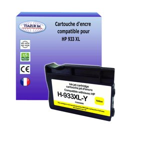 T3AZUR - Cartouche compatible HP (n°933) XL ( CN056AE ) - Jaune