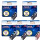 PGI-5/CLI8 - Lot de 5 Cartouches compatibles Canon PGI-5/CLI8