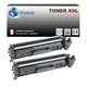 T3AZUR - Lot de 2 Toners génériques HP CF217A (17A) Noir