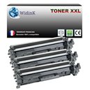 T3AZUR - Lot de 3 Toners génériques HP CF217A (17A) Noir 