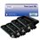 T3AZUR - Lot de 4 Toners compatibles avec HP CF237X (37X) Noir 
