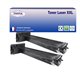 T3AZUR - Lot de 2  Toners génériques  HP CF256A (56A)  Noir 