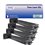T3AZUR - Lot de 4  Toners génériques  HP CF256A (56A)  Noir 