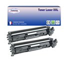 T3AZUR - Lot de 2 Toners compatibles avec HP CF294A (94A) Noir