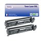 T3AZUR - Lot de 2 Toners compatibles avec HP CF294A (94A) Noir