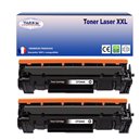 T3AZUR - Lot de 2 Toner compatibles avec HP CF244A (44A)  Noir 