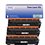 T3AZUR - Lot de 3 Toner compatibles avec HP CF244A (44A)  Noir 