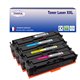 T3AZUR - Lot de 4 Toner/Laser générique HP CF400/1/2/3X
