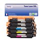 T3AZUR - Lot de 5 Toner générique HP CF350A /CF351A /CF352A /CF353A