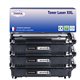 T3AZUR - Lot de 3 Toner/Laser générique HP Q2612A / HP 12A