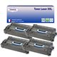 T3AZUR - Lot de 4 Toner générique HP C8543X / HP 43X
