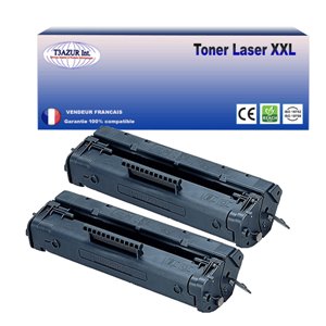 T3AZUR - Lot de 2 Toners génériques HP C4092A (92A) - 2 500p