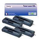 T3AZUR - Lot de 4 Toners génériques HP C4092A (92A) - 2 500p