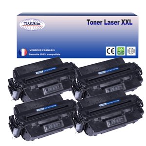 T3AZUR - Lot de 4 Toners générique HP C4096A / HP 96A - 5 000p
