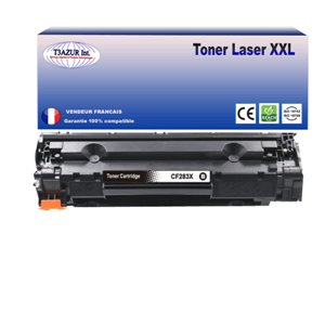 T3AZUR  - Toner/Laser générique HP CF283X / HP 83X - 2 400p