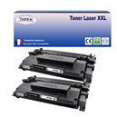 T3AZUR - Lot de 2 Toners génériques HP CF226X (26X) - 9 200p