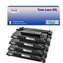 T3AZUR - Lot de 4 Toners génériques HP CF226X (26X) - 9 200p