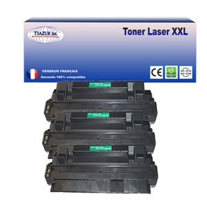 T3AZUR - Lot de 3 Toners génériques HP C4129X (29X - 10 000p