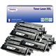 T3AZUR - Lot de 3 Toners génériques HP CE255X (55X) - 12 500p