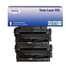 T3AZUR - Lot de 2 Toners génériques HP Q7516A (16A) - 12 000p