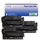 T3AZUR - Lot de 3 Toners génériques HP Q7516A (16A) - 12 000p