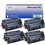 T3AZUR - Lot de 4 Toners génériques HP Q7551A (51A) - 6 500p