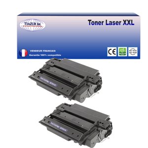 T3AZUR -Lot de 2 Toners génériques HP Q7551X (51X) - 13 000p