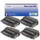 T3AZUR -Lot de 4 Toners génériques HP Q7551X (51X) - 13 000p