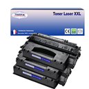 T3AZUR - Lot de 3 Toner  générique HP Q7553X/Q5949X (53X/49X) - 7 000p