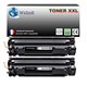2 Toners compatibles avec  HP CE285A/ CE278A/ CB435A/ CB436A