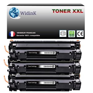 3 Toners compatibles avec  HP LaserJet Pro M1536, M1536dnf, CE278A