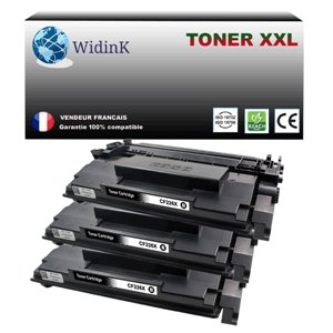 3 Toners cartouches type Jumao compatibles pour HP LaserJet Pro mfp-M426dw Noir