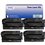 T3AZUR - Lot de 4 Toners génériques HP Q7516A (16A) - 12 000p