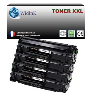 4 Toners compatibles avec HP LaserJet Pro MFP-M26a, MFP-M26nw,CF279A (79A) - 1 000p 4 Toners compatibles avec HP LaserJet Pro MFP-M26a, MFP-M26nw,CF279A (79A) - 1 000p