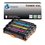 4 Toners compatibles avec HP 125A HP CB540A CB541A CB542A CB543A