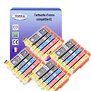 T3AZUR - Lot de 20 Cartouches compatibles Epson T2621 /T2631 / T2632 / T2633 / T2634 XL