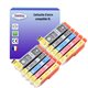 T3AZUR - Lot de 10 Cartouches compatibles Epson T2621 /T2631 / T2632 / T2633 / T2634 XL