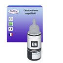 T3AZUR - Bouteille d'encre compatible Epson T6731 (C13T67314A) - Noire 70ml